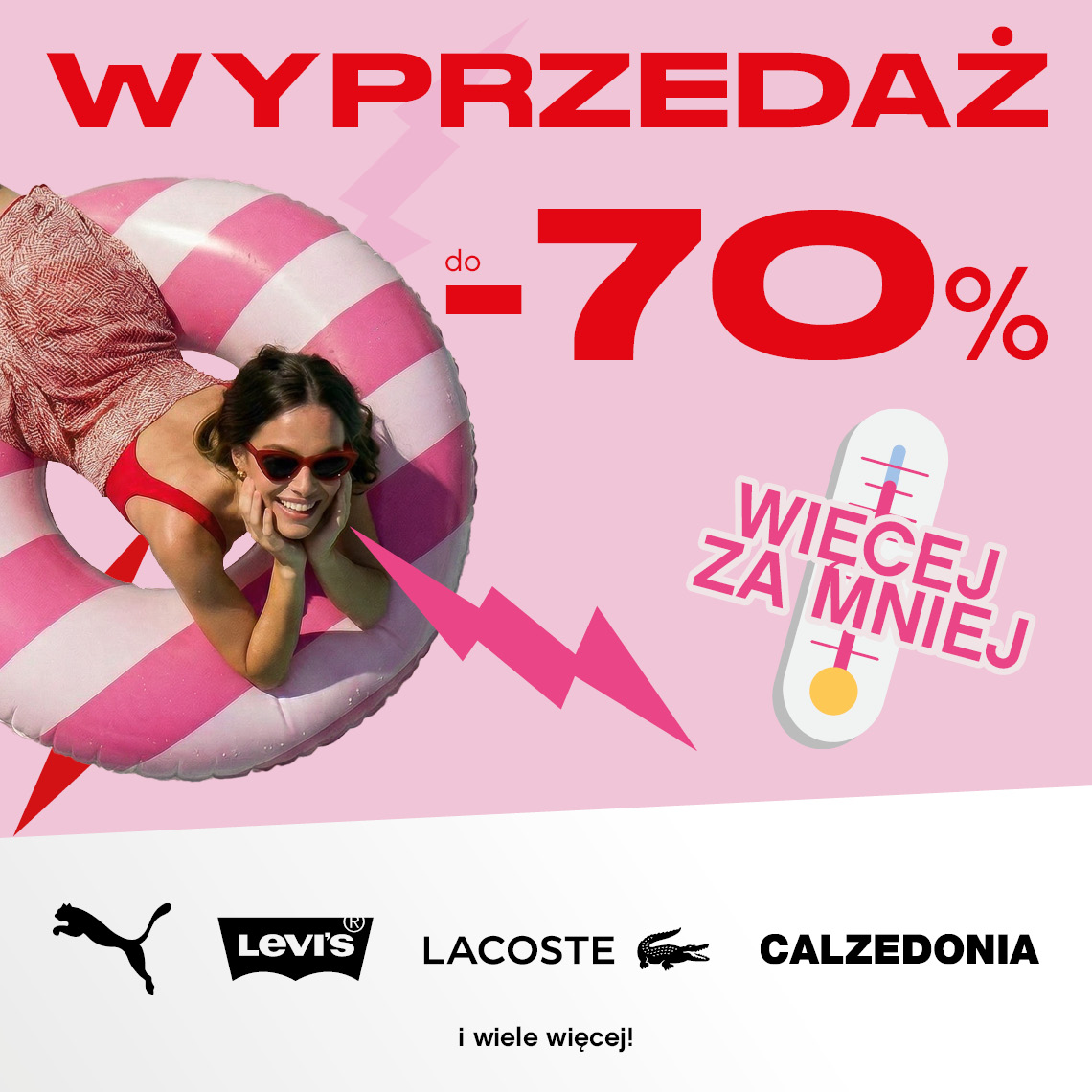 dziewczyna w stroju kąpielowym na dmuchanym kole