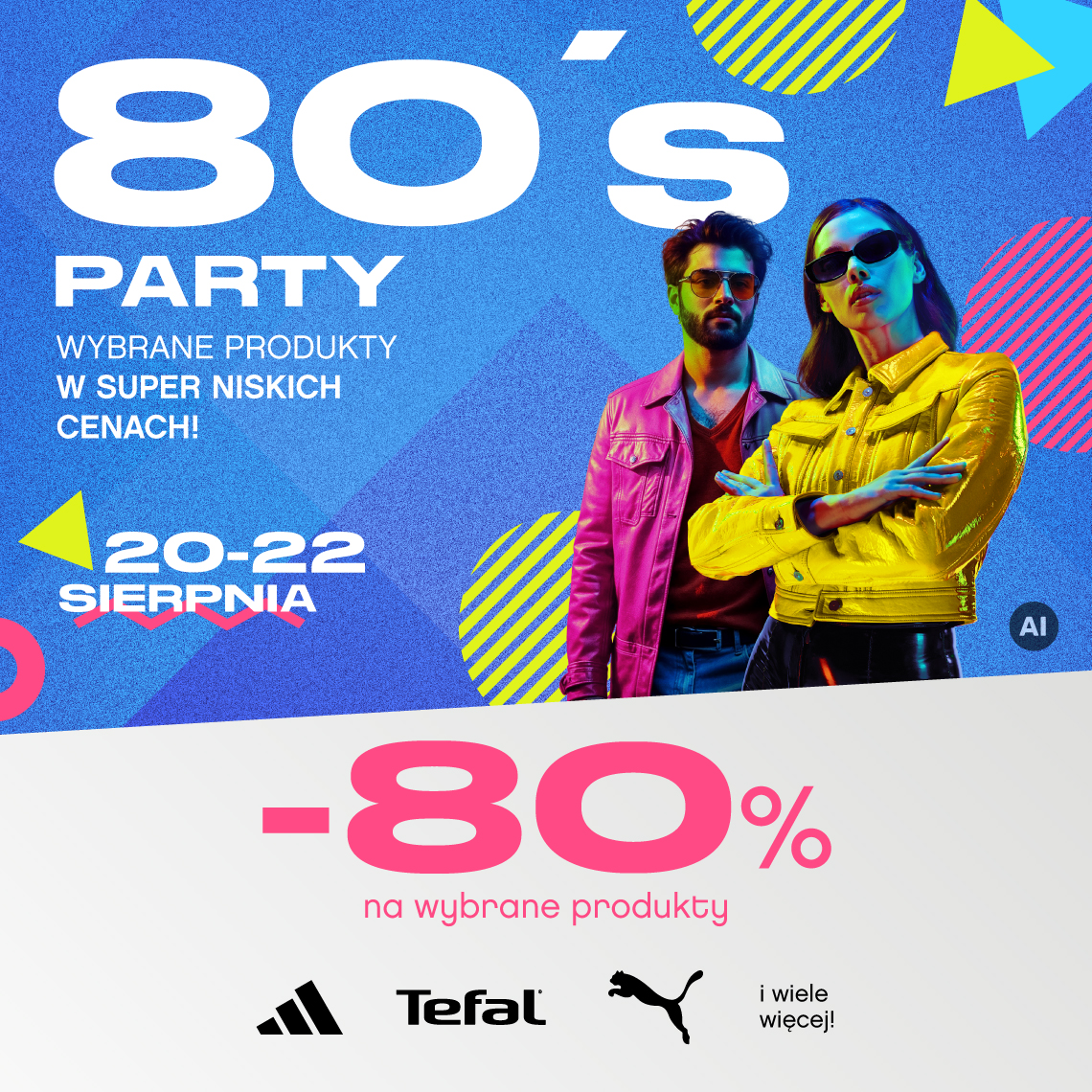para w kolorowych ubraniach
