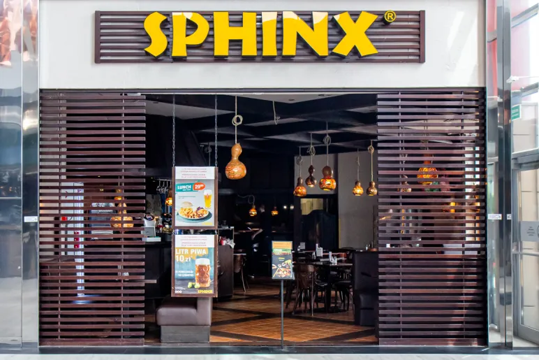 lokal Sphinx w Factory Poznań