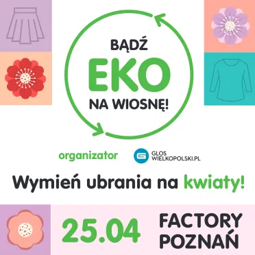 tekst promocji a grafikami ubrań